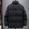 Winter Parkas Men Plus Size Thick Padded Jacket Coat Fashion Casual Cargo Plaid Parkas Male Big