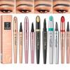 2024QIC New 3D Waterproof Micro-knife Magic Eyebrow Four-pronged Eyebrow Pencil Wild Water Eyebrow Pencil