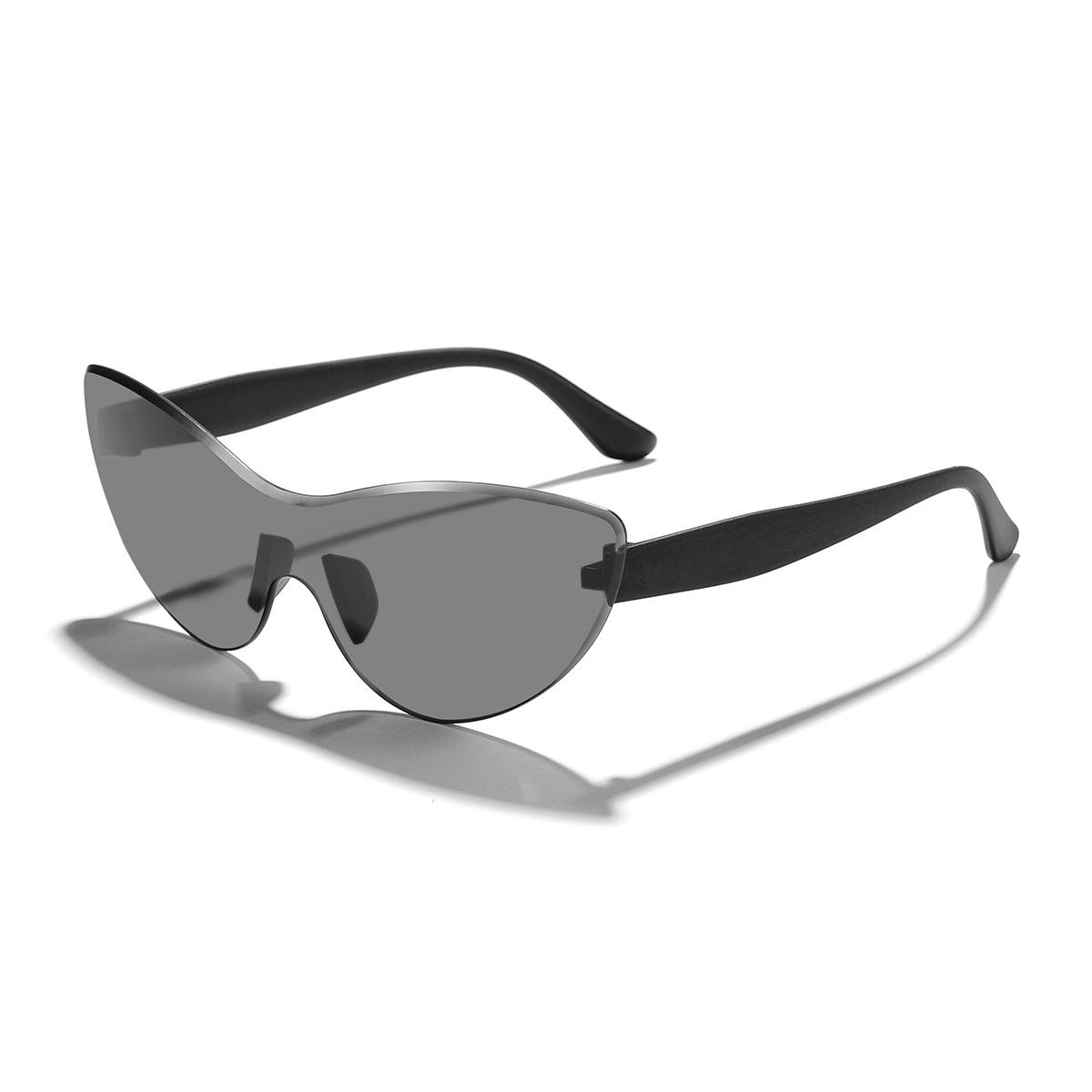 

Frameless Gradient Cat Eye Sunglasses Retro Vintage Style with UV400 Protection for Outdoor Activities Ready Stock as pictures