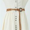 Weaving Tassel Waist Rope For Women Versatile Dress Decoration Korean Knotted Thin Waist Rope Wax Thread Knotted Waist Belt