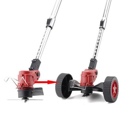 Ruedas de entrenamiento universales Accesorios para cortadoras de césped Marco de soporte manual extraíble Recortadora de césped ajustable