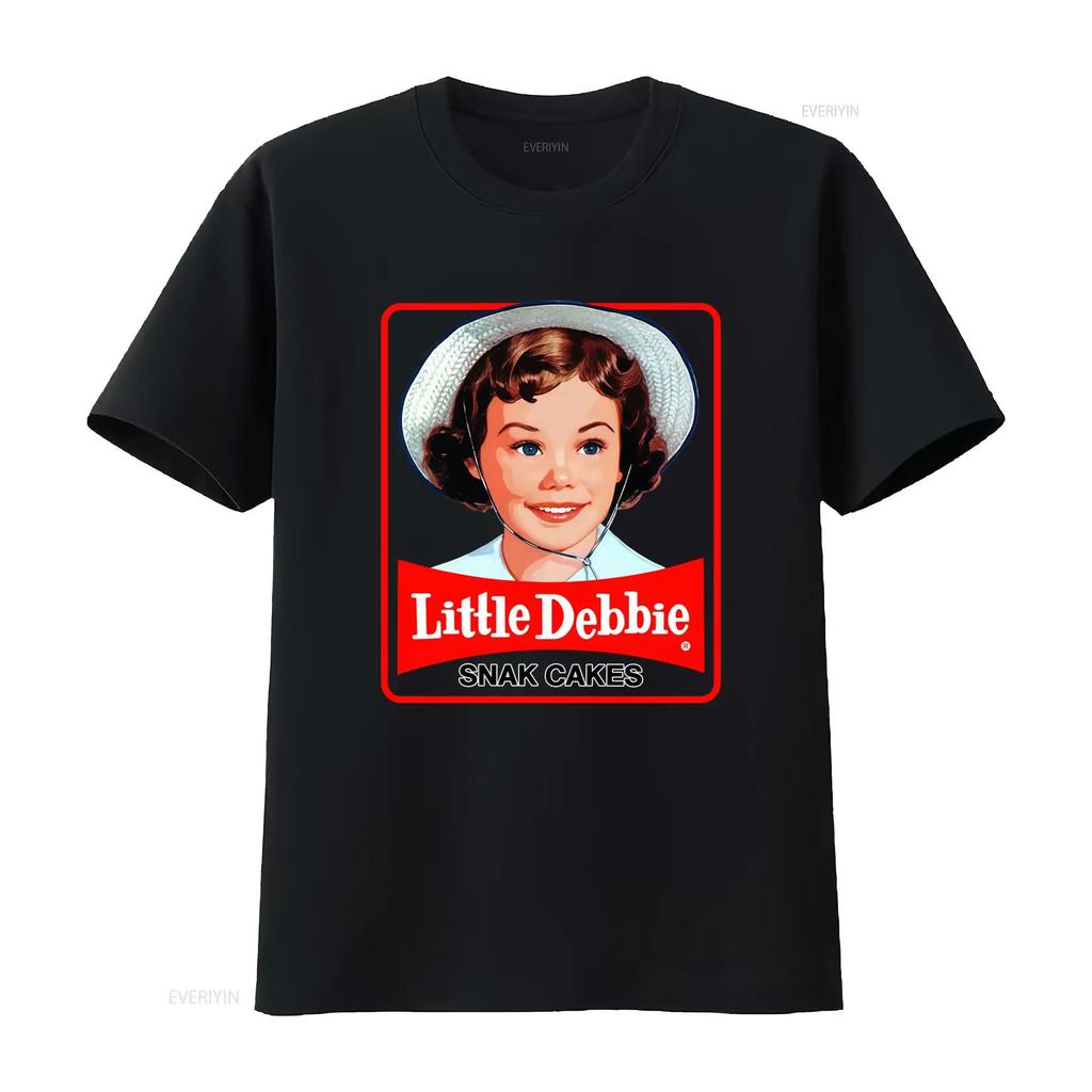 Retro Vintage Little Debbie Snack Cake Print Casual T Shirt vintage Washed Slightly Unisex fashion graphic Comfortable