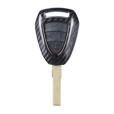 Car Key Case Cover Shell For Porsche Panamera Cayenne Macan 911 Boxster Cayman 986 987 718 Car Accessories Carbon Fiber