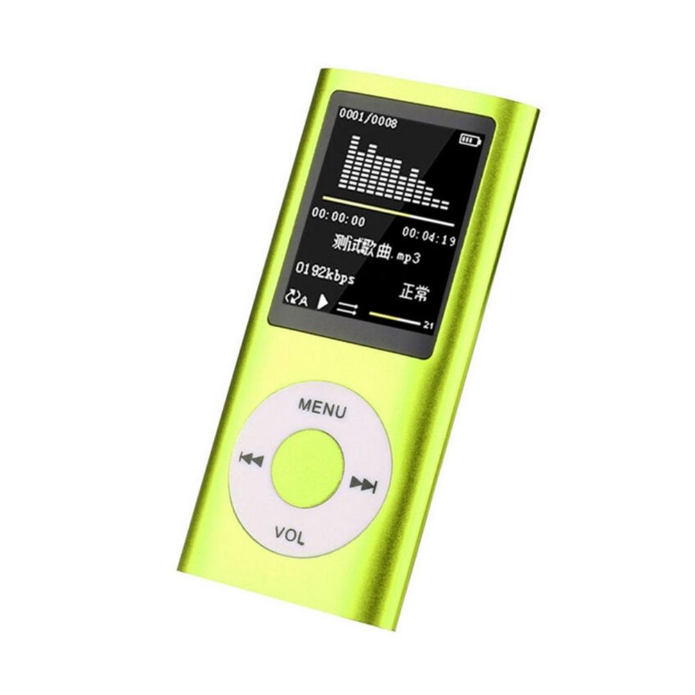 1,8palcový MP3 přehrávač Přehrávání hudby s FM rádiem Video Ebook Player Dobíjecí baterie