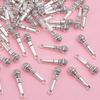 50pcs 24x7mm Microphone Charms Antique Silver Tibetan Charms Vintage Charms  Bracelet