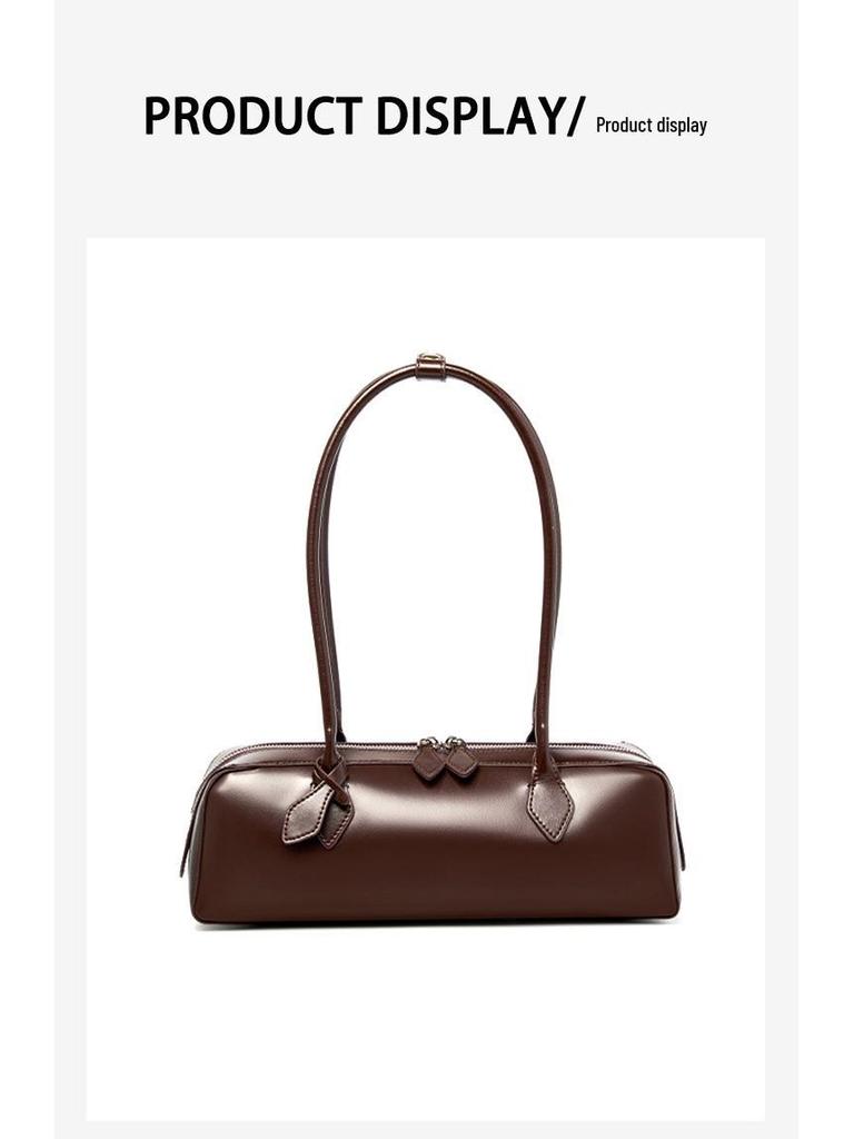 Borsa a Spalla Donna 2025 di Alta Gamma Stile Baguette Francese: Borsa Chic, Versatile e alla Moda