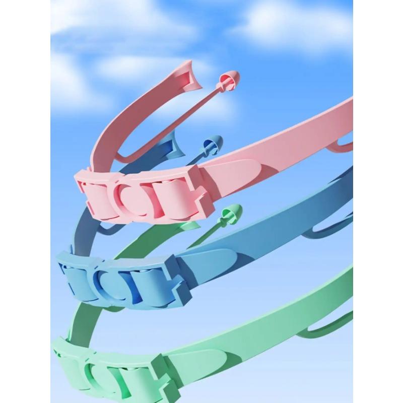 Ochelari de înot pentru copii de înaltă definiție, impermeabili și anti-ceață, cu ramă mare, ochelari convenienți, dopuri de urechi conectate cu silicon