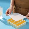 Strip-shap Ice Cubes Trays Silicone Ice Cubes Square Tray Mold Cubes Easy-Release Ice Cubes Molds Refrigerated Food Storage Box