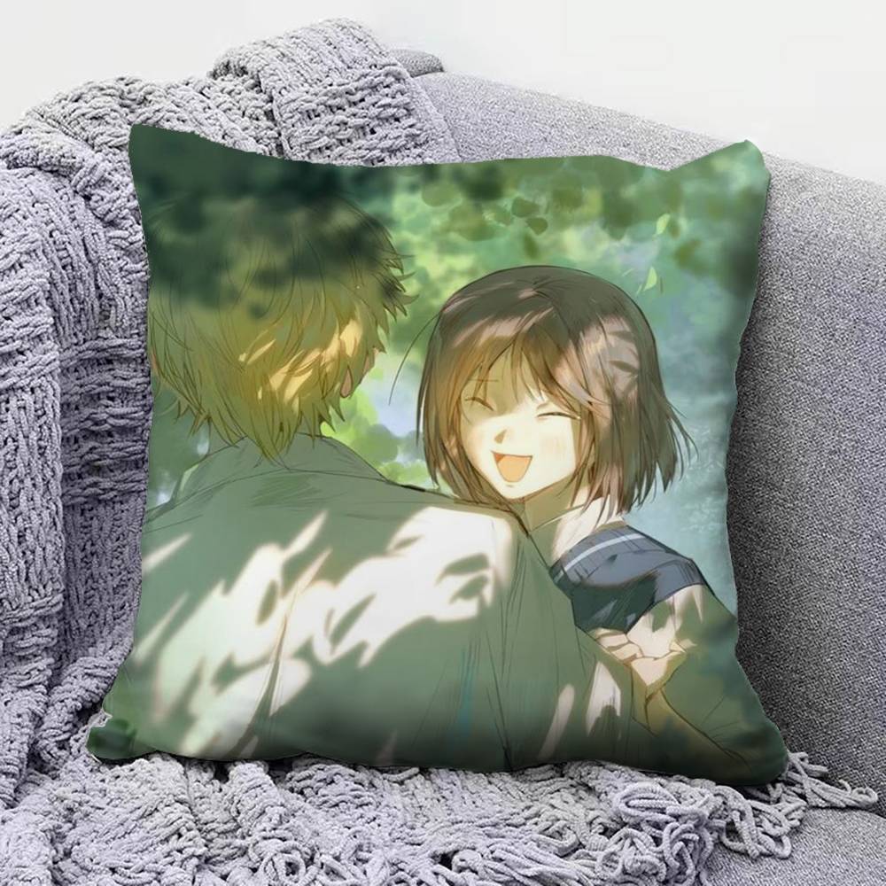 Skip and Loafer mitsumi and shima Anime Pillow Covers Home Sofa Cushion Covers and Aecorative Custom
