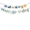 Colourful Banners Happy Birthday Letter Banners Hanging Banners Festive Decorations Party Decorations Home Decor
