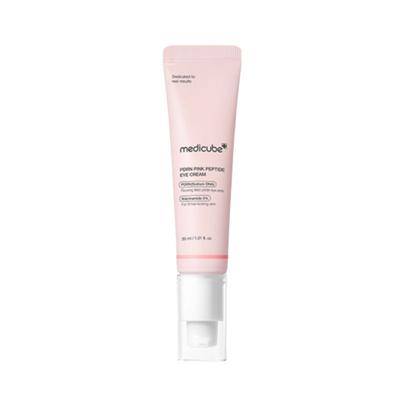 PDRN Rosa Peptid Augencreme Straffende Anti-Falten Feuchtigkeitsspendende Augenpflegecreme 30ml