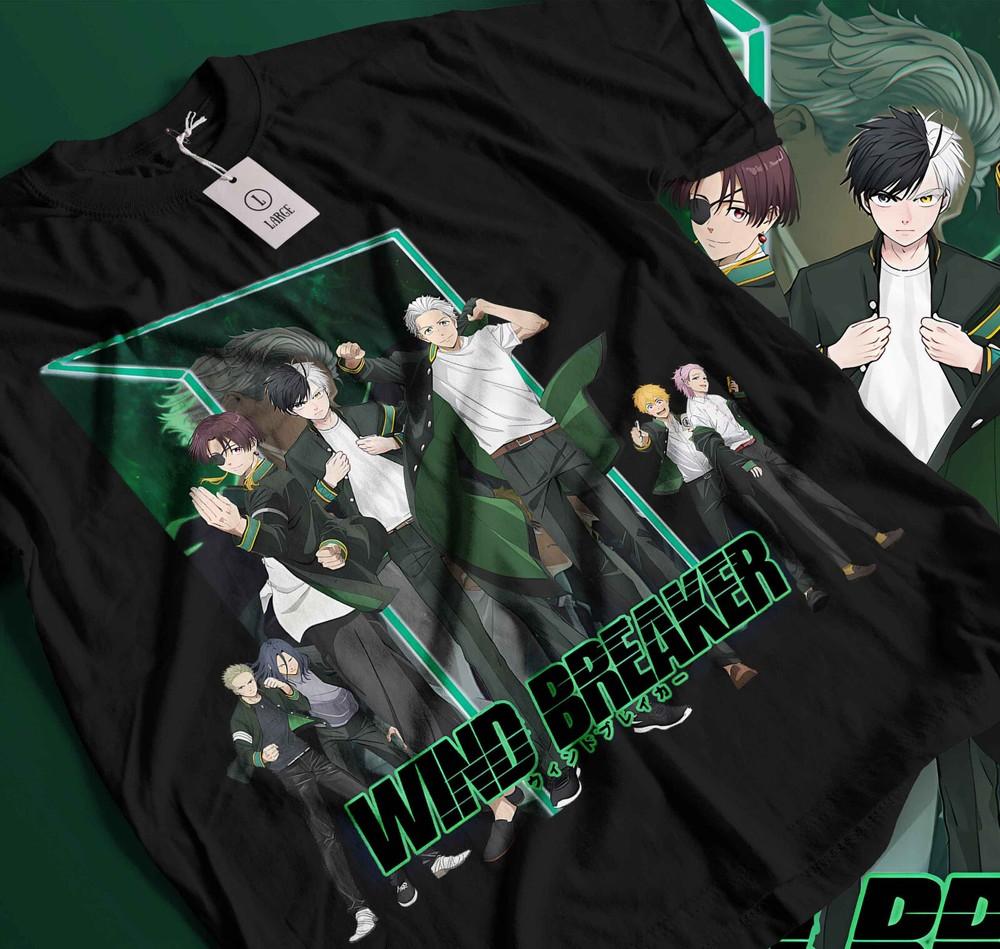 

Wind Breaker T-Shirt Gifts for Teen Generic Casual Cotton Crew Neck shirt 160 4XL