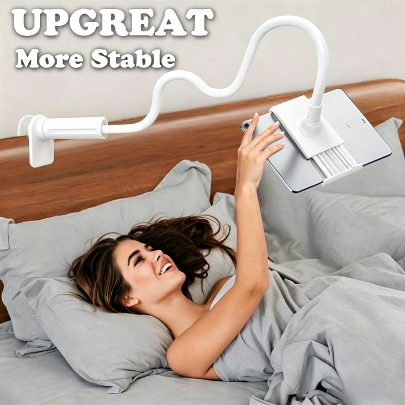 

Rotating Phone Holder, Spiral Base, Suitable for Beds, Headboards, Desks, and Long Arm Phone Holders