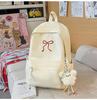 Schoolbag Japanese cute schoolbag female Korean version junior high school student high school student class backpack large capacity travel backpack