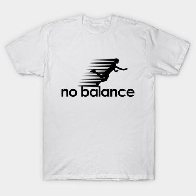 Asian Size Cotton Unisex Tshirt Print T-shirt No Balance T-shirt No-Cut Print Regular Fit