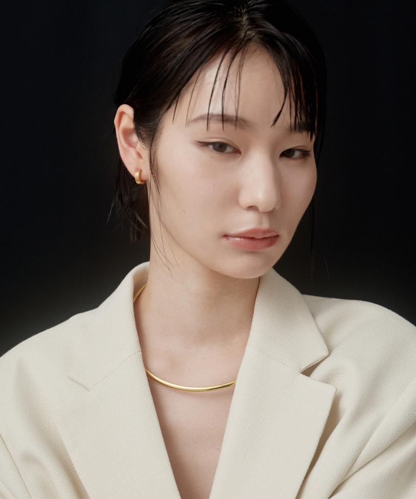Novice Tokyo Hoop Earrings [Unisex] Hoop EarringStainless / Gold