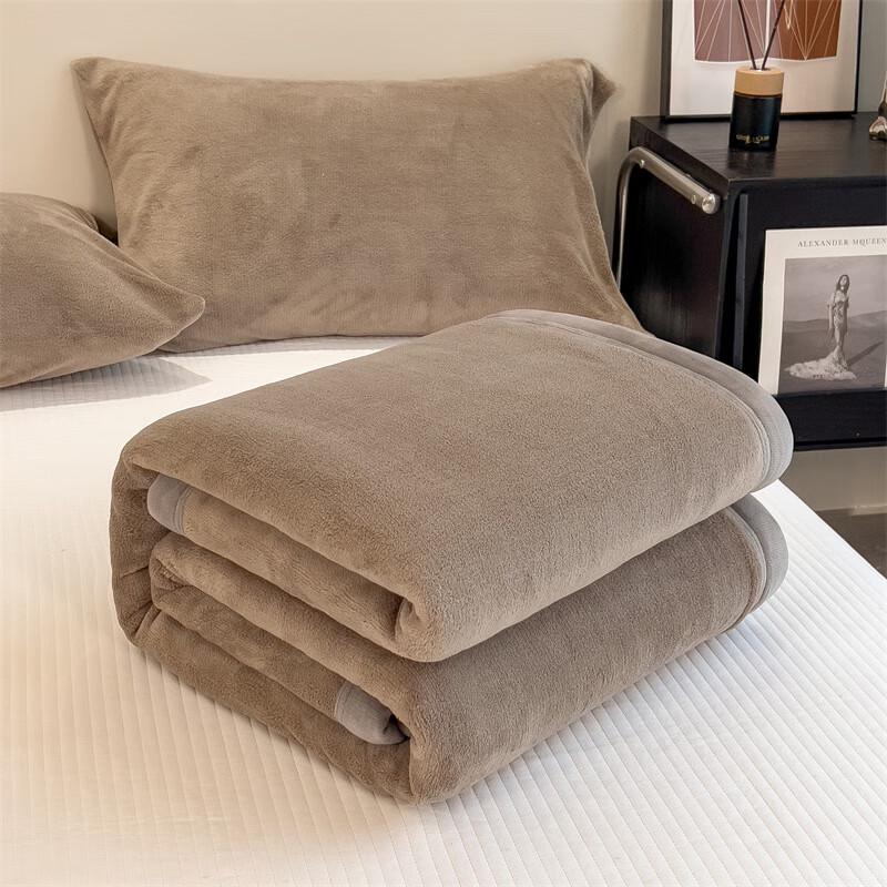 LISM Double-Sided Milk Fleece Soy Fiber Quilt