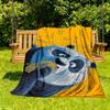 1pc Kung Fu Panda Outdoor Blanket Lightweight Flannel, Soft & Warm, All-Season Use for Sofa, Outdoor, Camping, Living Room, Office069