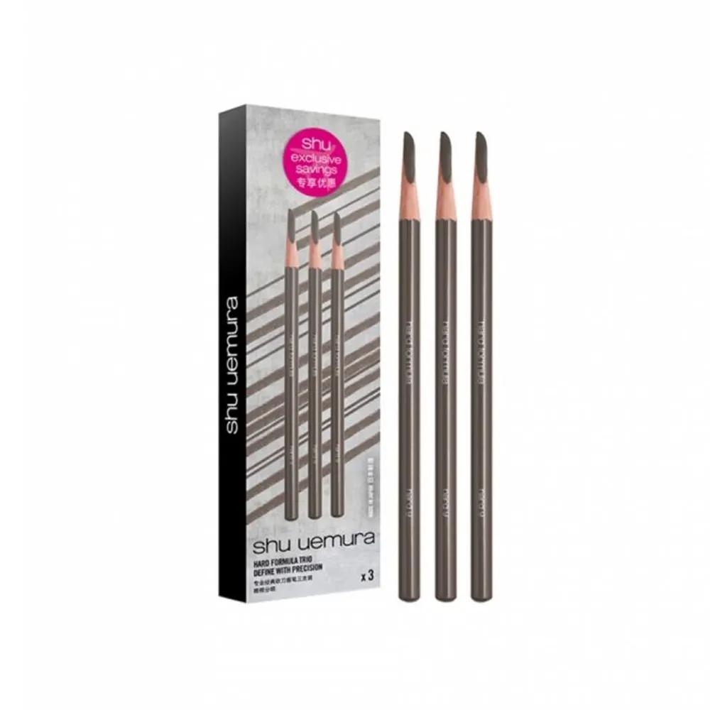 Shu Uemura Hard Formula Eyebrow Pencil No. 02 Seal Brown Trio 4gx3