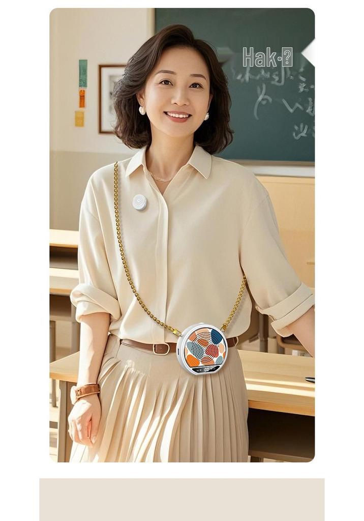 2026 Wireless Lavalier Mic & High Volume Portable Speaker for Teachers