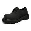 Fashion Classic Thick Soled Men's Leather Shoes Brand Designer Style Plus Size 38-43 Fashion Adult Quality Luxury Business Derby Shoes