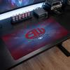 Bolton Wanderers FC Theme Pattern Mouse Pad, Soccer Logo Design XXL Gaming Desk Mat Non-Slip Computer Mouse Pad