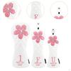 3 Pieces Golf Club Head Cover Protect Training Supplies Protective Sleeve Wood