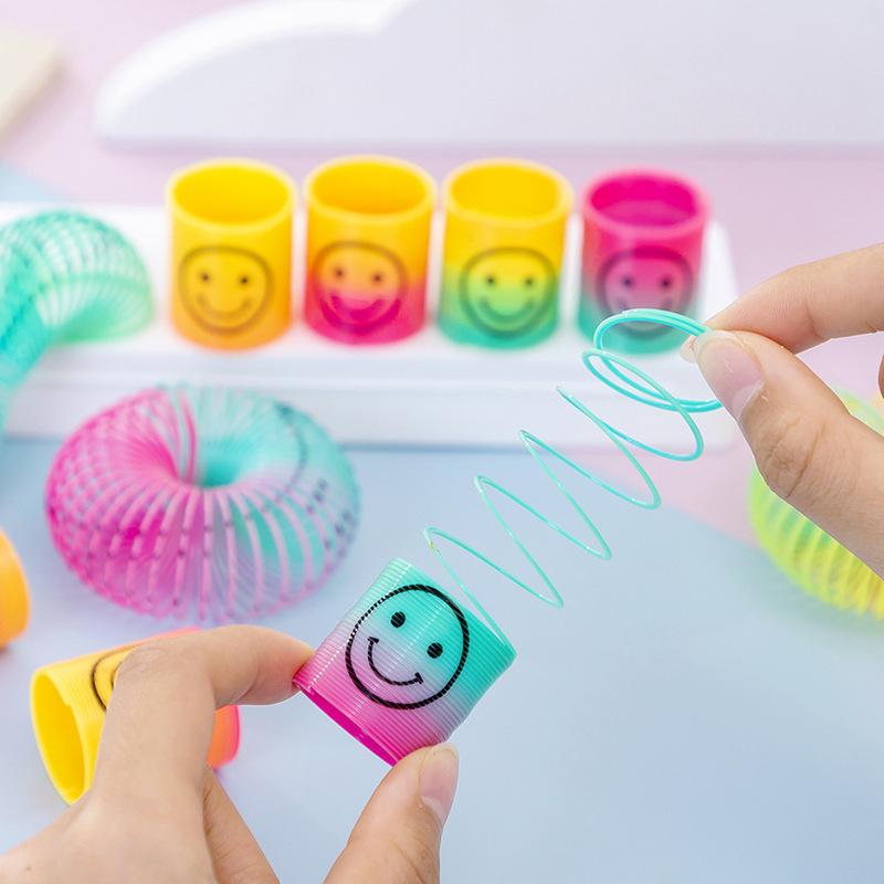 24 Pieces New Era Magic Spiral Spring Toys: Fun Rainbow Coils, Perfect For Halloween Party Gifts, Carnival Prizes, Birthday Gift