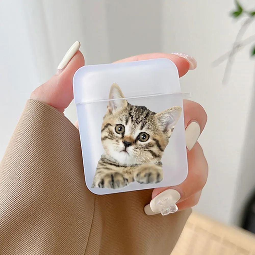 Cute Animal Cat Earphone Case for Airpods 4th 3rd Pro 3 2 Shockproof Covers for Airpod 2 3 1 Protective Accessorie Shell Fundas