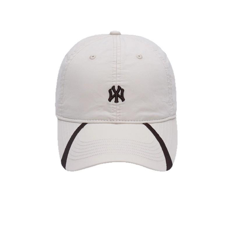 High quality hat women's tide simple fashion WY soft top baseball cap spring and autumn new sunshade cap men