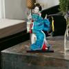 Elegante 12-Zoll-Geisha-Puppen mit detaillierter Bemalung und Kleidung Japanische Kimono-Figur für kulturelle Ausstellung Ornament