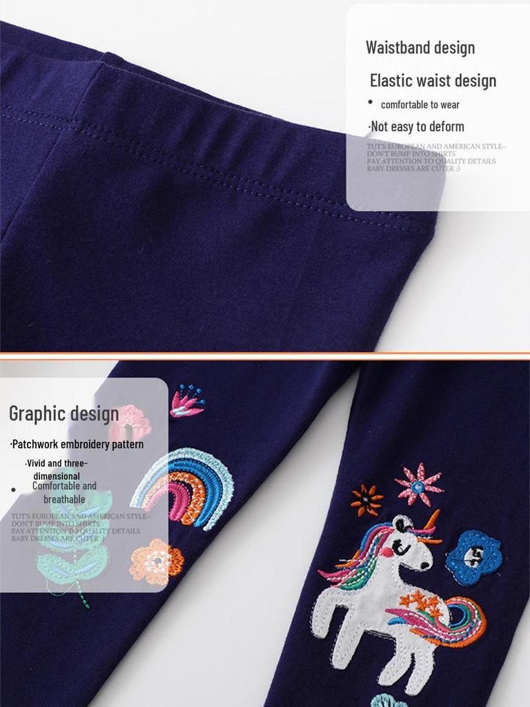New Autumn Leggings for Girls: European, American, British Styles