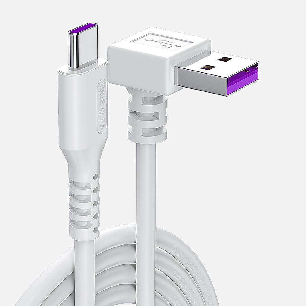 3.2ft/4.9ft Length USB To USB C Interface Power Cord 480Mbps Data Transfer Cable Support 5A Fast Charging for Tablets