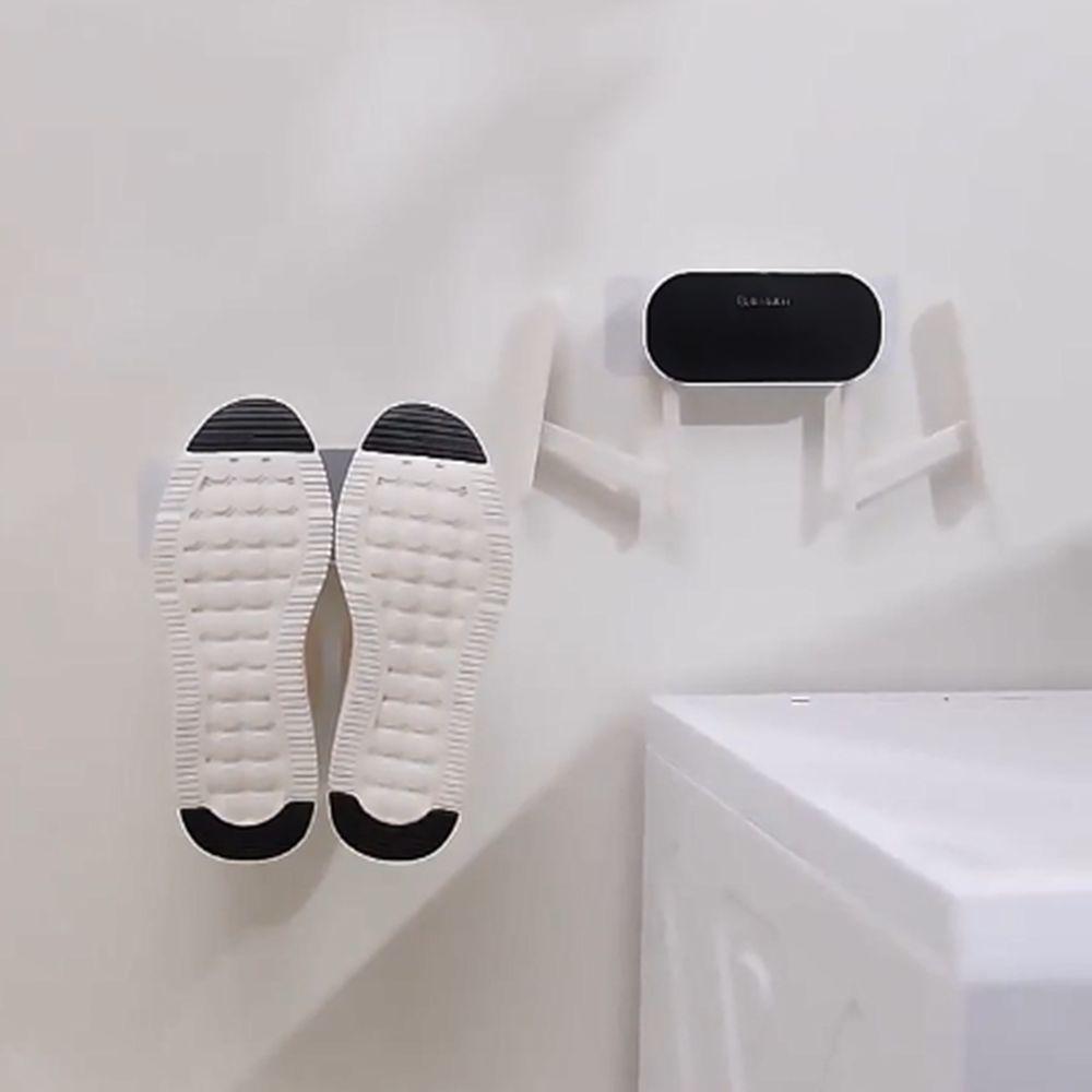 

Plastic Shoe Rack Wall Mounted Shoe Hanging Holder Multifunction Shoes Hanger for Home