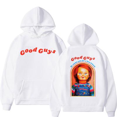 New Spring And Summer New Hooded Cotton Fashion Good Guys Printed Men's Comfortable Hoodie Pullover Hip Hop Street Hoodie