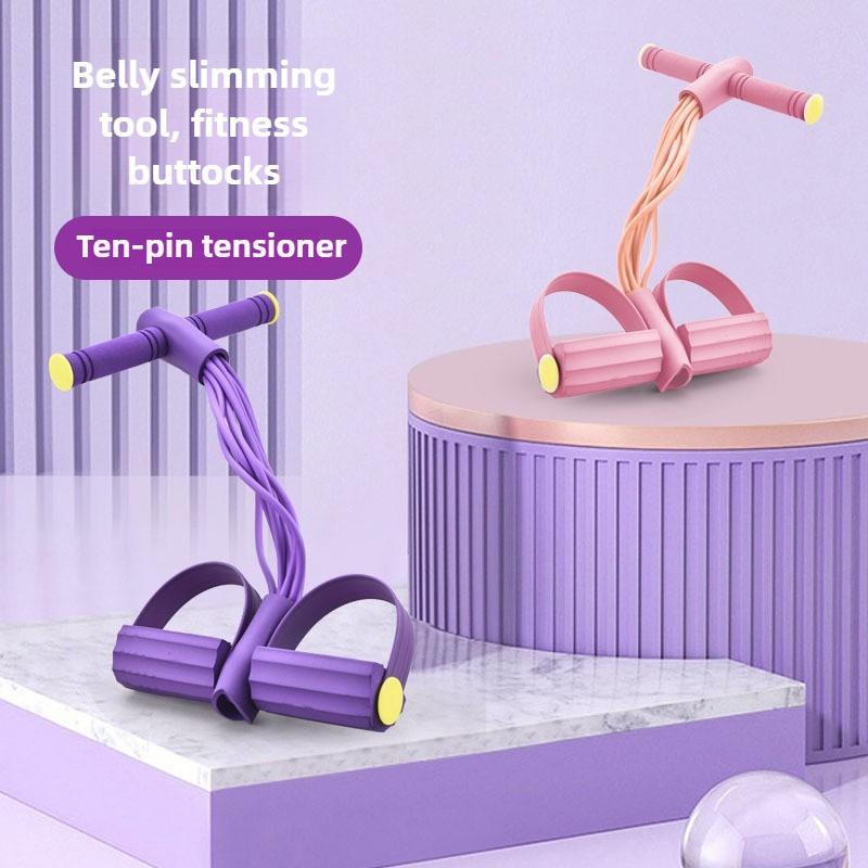 Bein-Dehnband Spannseil Widerstandsband 4/10 Tube Elastisches Design Elastischer Pedal-Expander Bein-Dehntraining Fußpflege