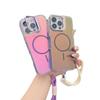 iPhone 17 Pro Max Color-Changing Dragon Lens Holder & Lanyard Case - 16 Bright Colors