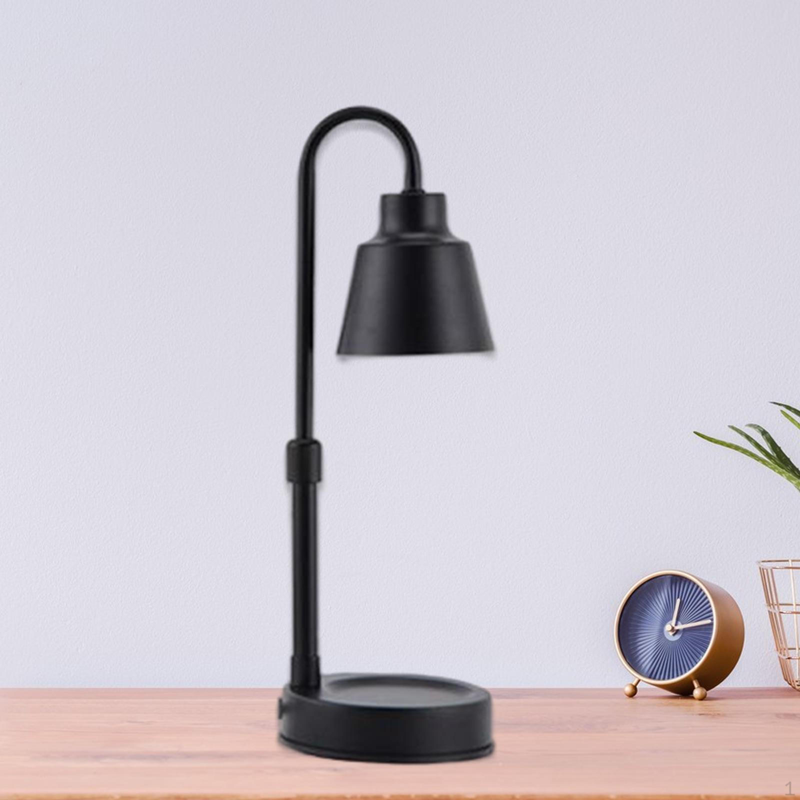 

Electric Wax Melting Heater Bedside Night table Decor for Bedroom White чорний