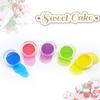 Ny Mote Slime Macaron Sett Geléleke Krystallleire Myk Klem Puddingleke for Barns Utdanning