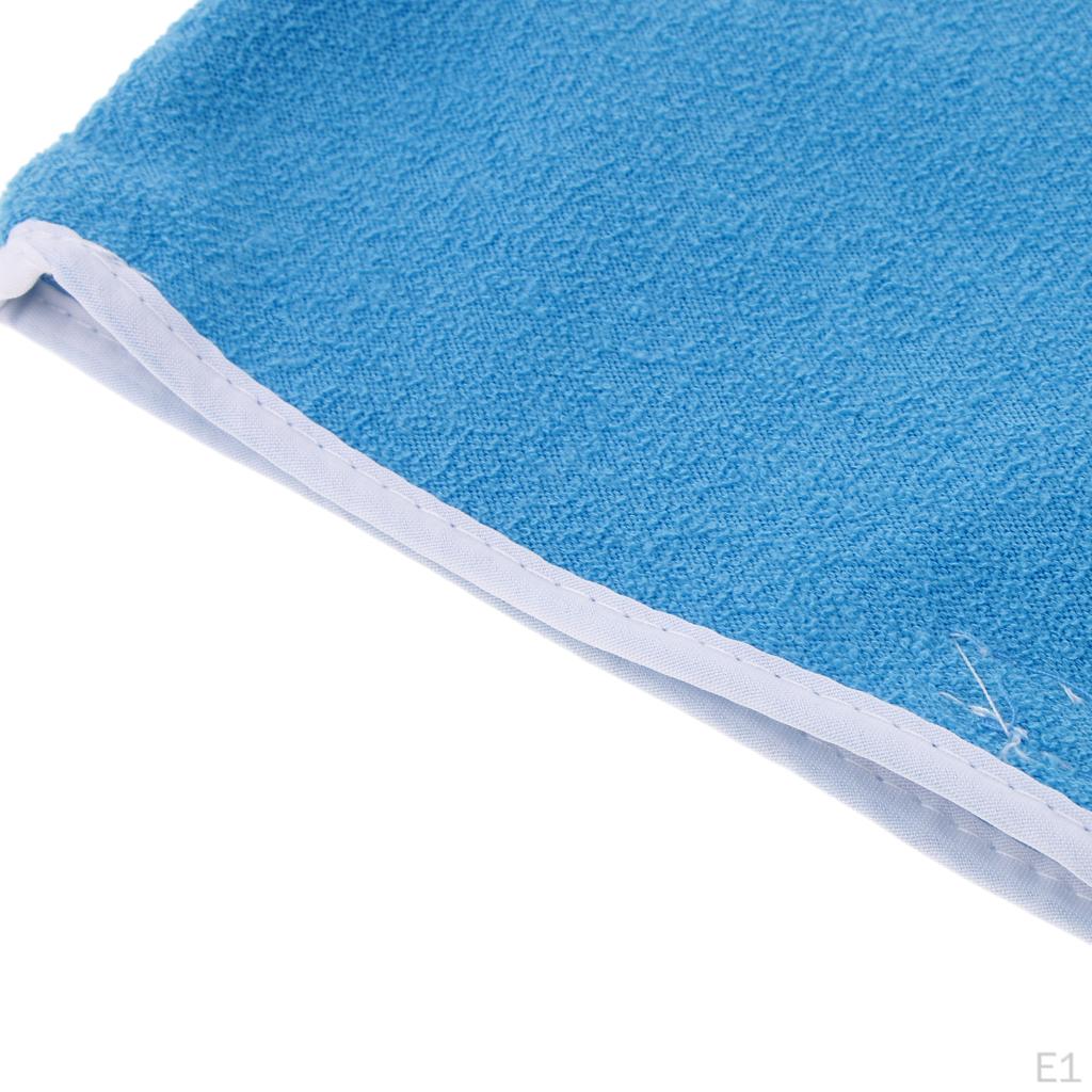 1 Pair Soft Hand Care Bath Gloves Heat Preservation Gloves, Blue