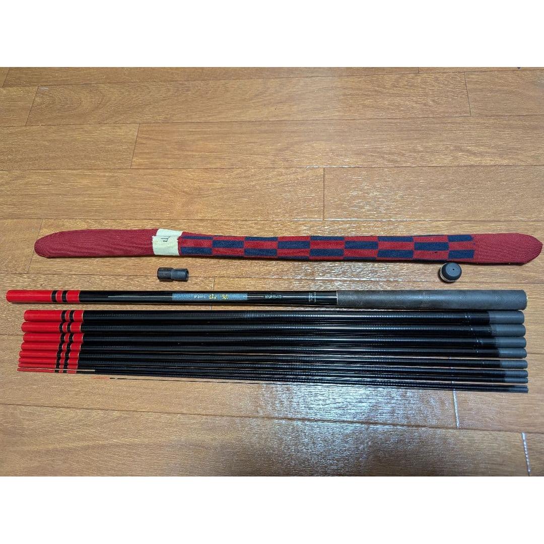 Used Sansho 540 Ayu rod Gamakatsu design with rod cover
