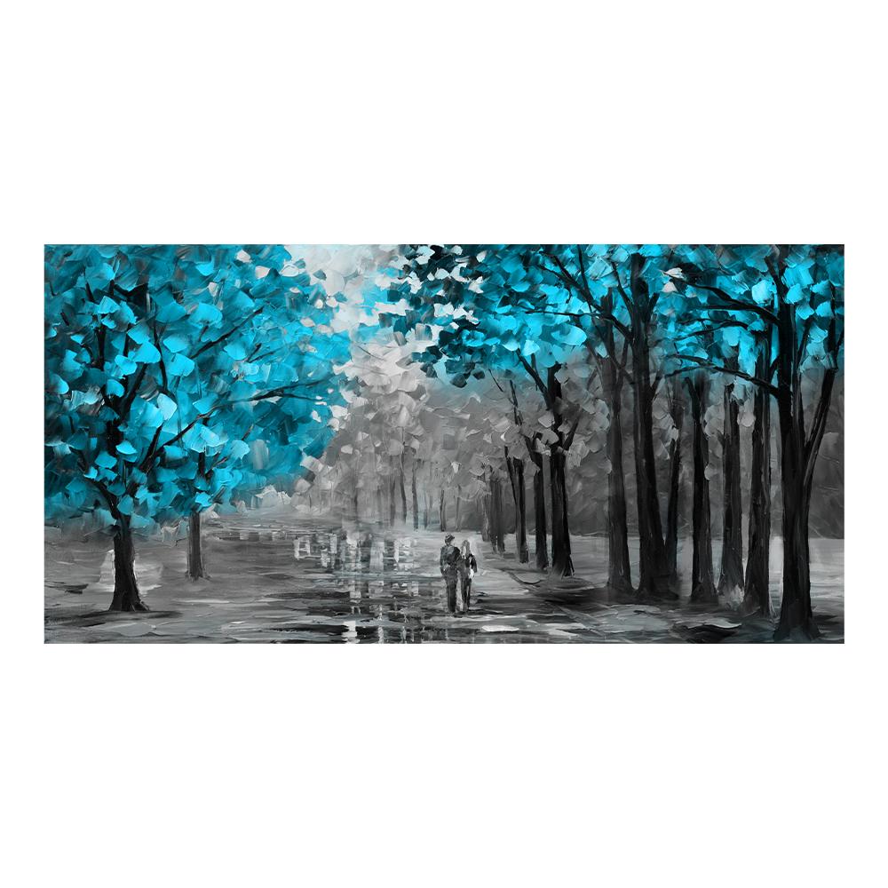 

Абстрактная картина на холсте Nature Sunshine, постер с деревьями, пейзаж, лесной настенный арт, картины для декора дома, скандинавские принты 20x40cm NoFrame