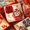 6Pcs Red Envelope 2026 Horse Year Traditional Blessing Mini Cartoon Lucky Money Bag for Marriage Celebration Paper Pocket