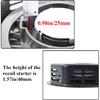 196Cc 212Cc Recoil Starter Assembly For Champion 212Cc 224Cc Pull Start Assembly 3500W 4000W Generator Part#22.061000.00