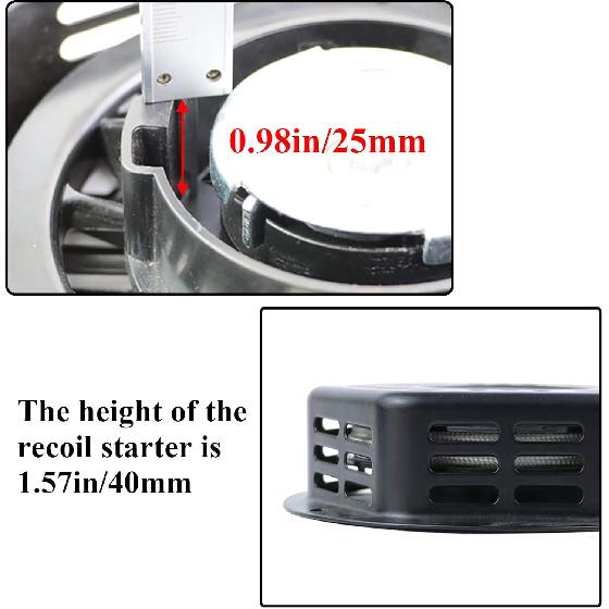 196Cc 212Cc Recoil Starter Assembly For Champion 212Cc 224Cc Pull Start Assembly 3500W 4000W Generator Part#22.061000.00
