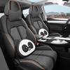 Bin Yue 5-Seater Perforated Leather Car Seat Cushion - All-Season Universal Fit