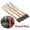 4Pcs/Set Pulse Power Bus Bar Plug Pigtail Wire Plug Connector For Polaris RZR PRO XP XP4 Easy To Plug And Play Wire