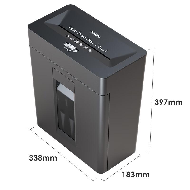 Deli GA108 Level 4 Security Office Shredder CN plug (adapter included)