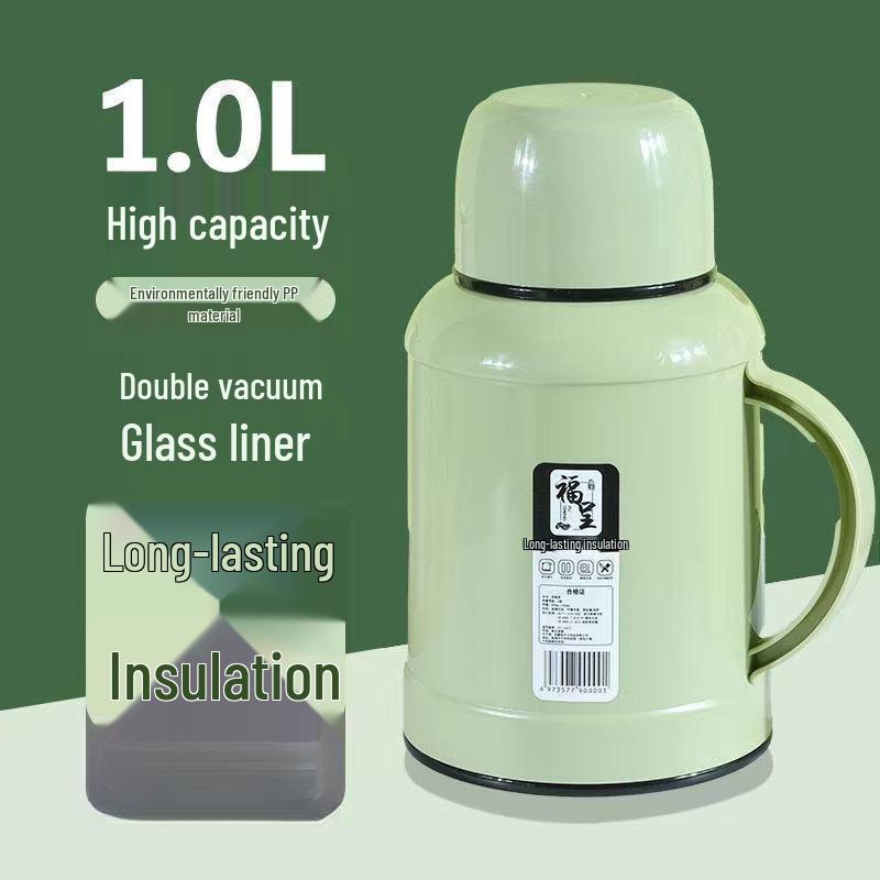 

2025 Silver-Plated Insulated Fennel Fragrance Glass Water Bottle for Home