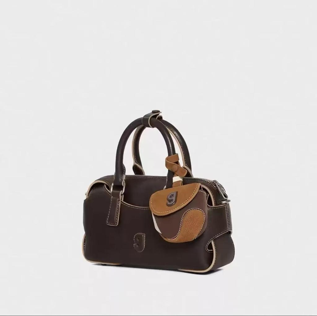 Baseball Classic Boston Bag, Small Size Bag, Women's Crossbody Single-shoulder Bag
